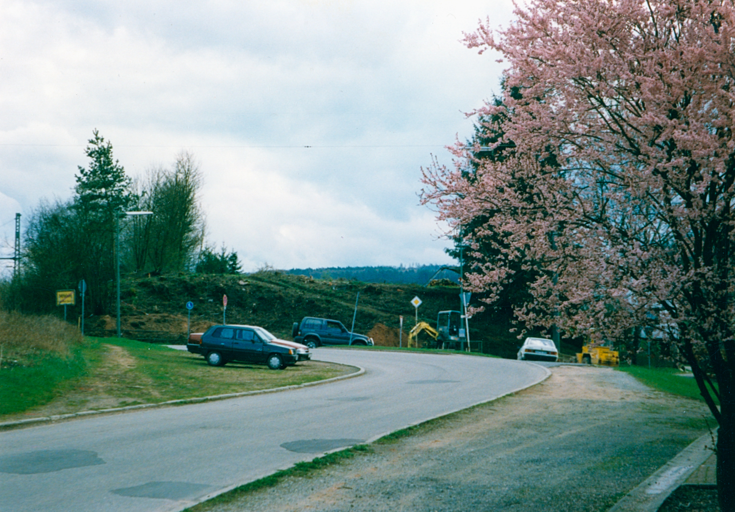 Blick Richtung Wiesenweg / Burgsinn